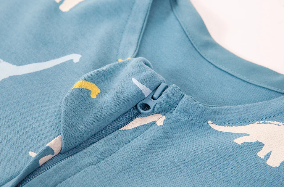 Kids Pajamas Summer Thin Sleeveless Split Legs Jumpsuit 2-Ways Zippers Children Sleepwear 1-4 Years Girls Boys Sleeper Blanket