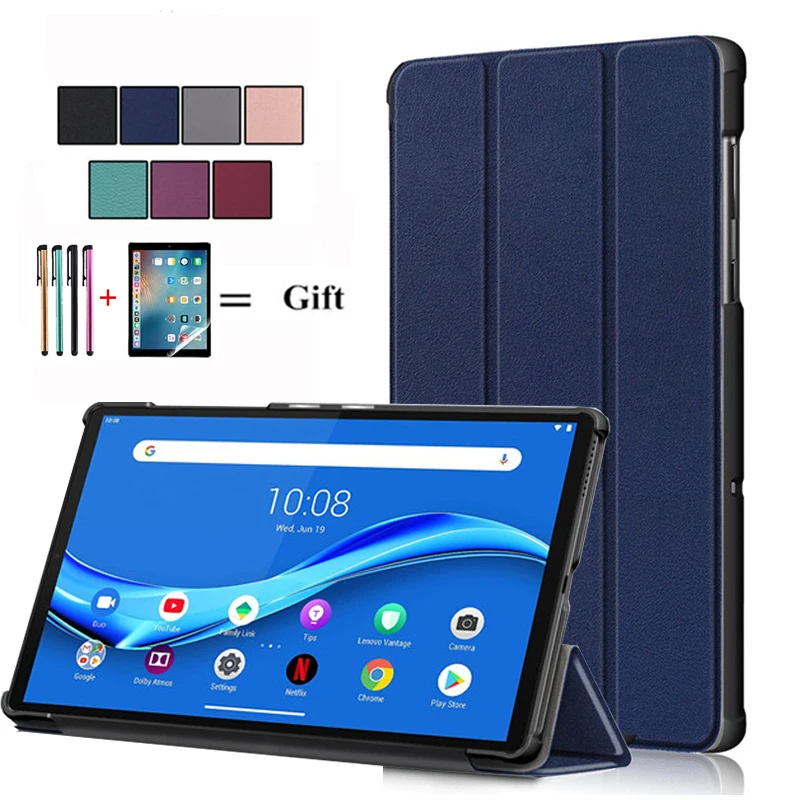 Ultra Slim Tablet Case For Lenovo Tab M10 Plus X606X X606F Stand Cover For Lenovo Tab P11 J606 M10 HD 2nd X306X F 10.1 Case Capa