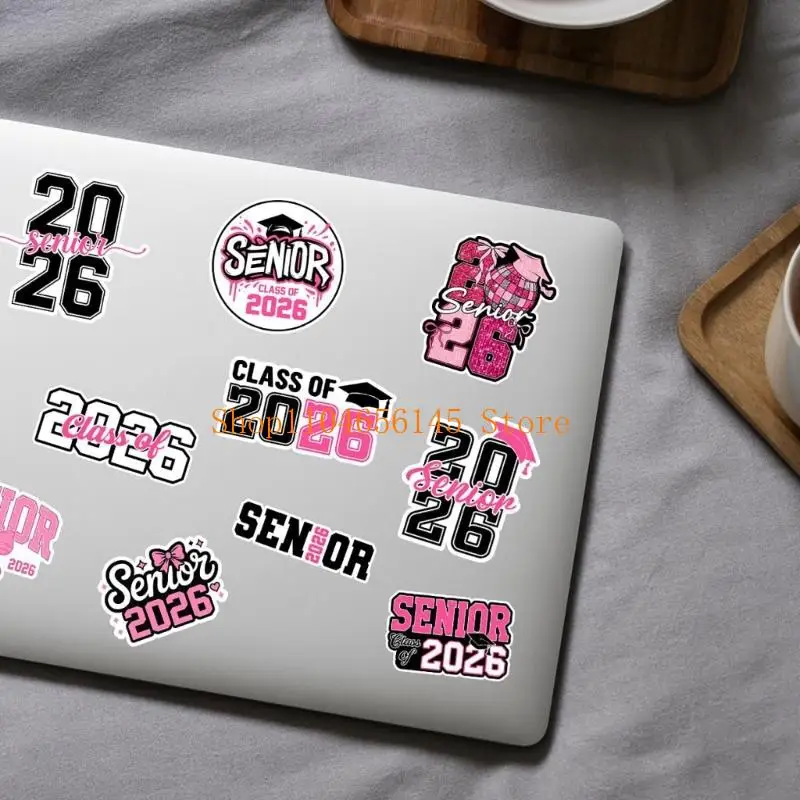 5asd Senior Year 2026 Stickers Pack High Quality PVC Decals For Unique Gift Thoughts