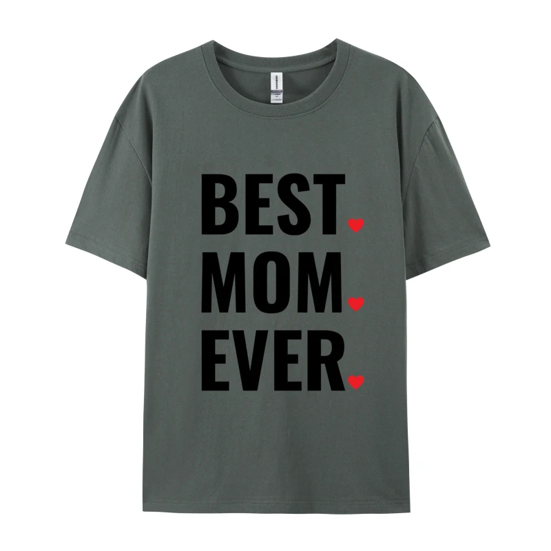 Challenge Imagination Best Mom Ever Casual Short Sleeve T Shirt Pure Cotton Tops Tees For Men Tees Free Shipping