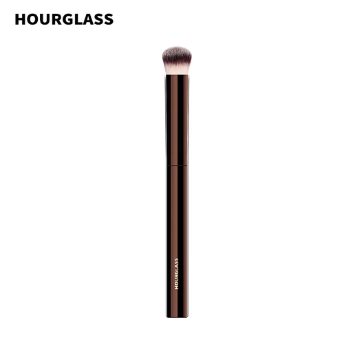 Hourglass-brocha de maquillaje n. ° 19, brocha correctora con acabado sin costuras, pelo de fibra suave, diseño de moda, brocha para una sola cara