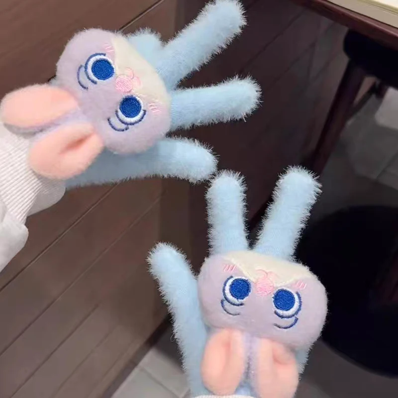 قفازات ديزني زوتوبيا من نيك وايلد، جوديث لافيرن، هوبس، قفازات شتوية دافئة بخمسة أصابع، قفازات للطقس البارد. #6