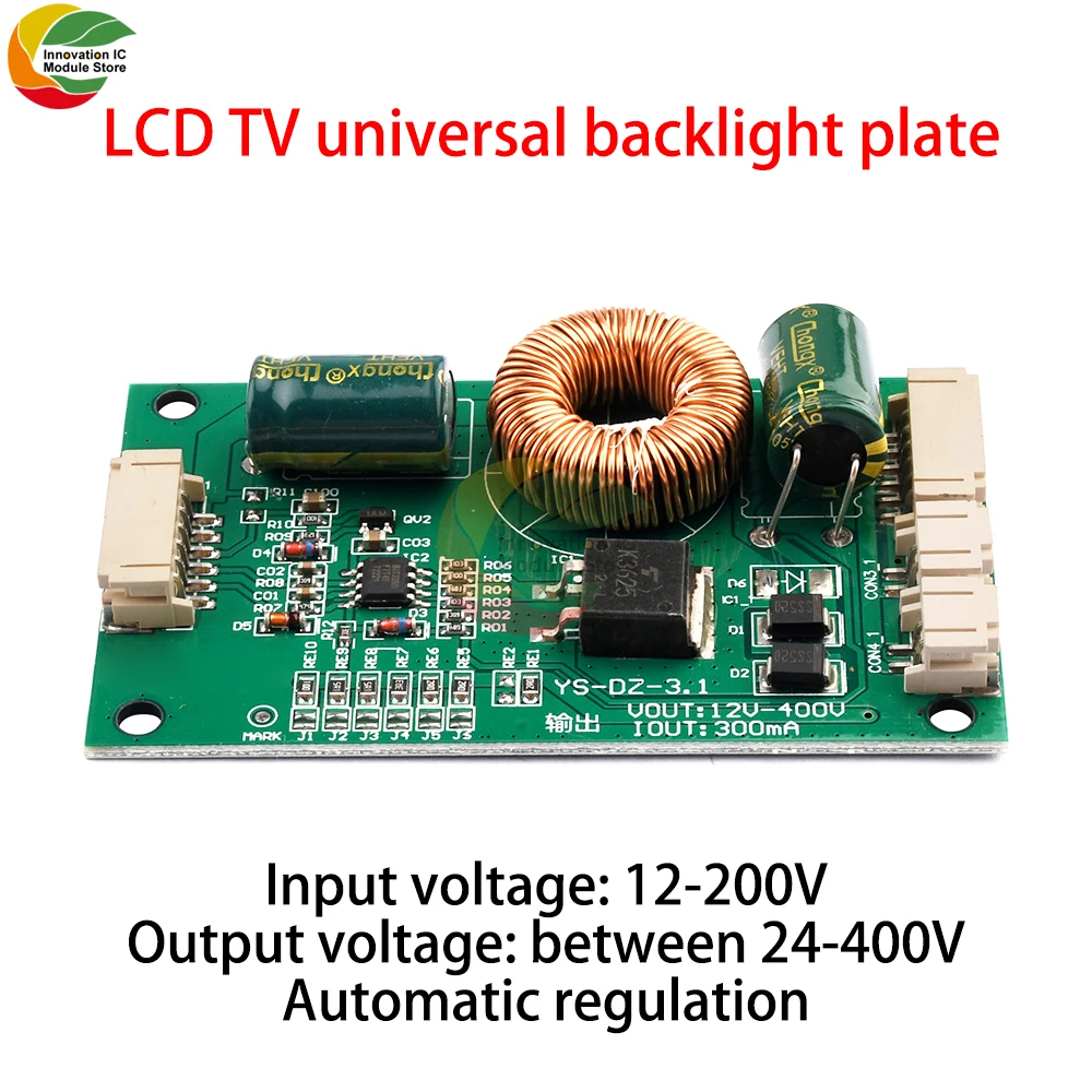 Panel sterowników LCD uniwersalny 10-65 calowy podświetlenie LCD LED TV sterownik prądu stałego płytka przyłączeniowa Boost Board dla telewizor LED