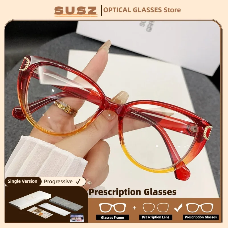 susz-new-colorful-cat-eye-myopia-prescription-glasses-women-anti-blue-light-progressive-eyeware-photochromic-outdoor-eyeglasses