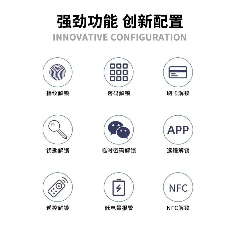 Smart Lock Tuya App BLE Electronic Digital Fingerprint Rim Gate Door Lock Selockey Lock Electronic IP65 Waterproof
