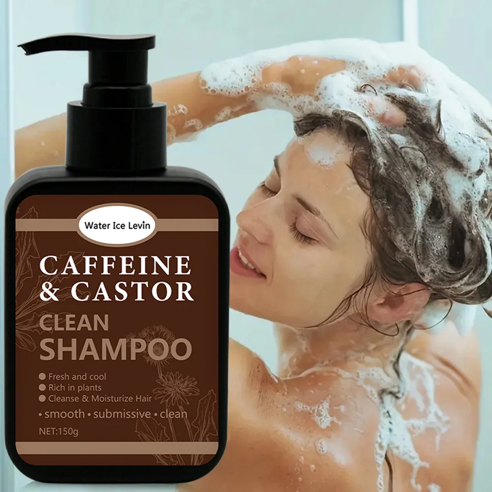 Nuovo Shampoo all\'olio di ricino nero giamaica per capelli addensa e rafforza aiuta a asciugare i capelli ricci e idratanti 150g