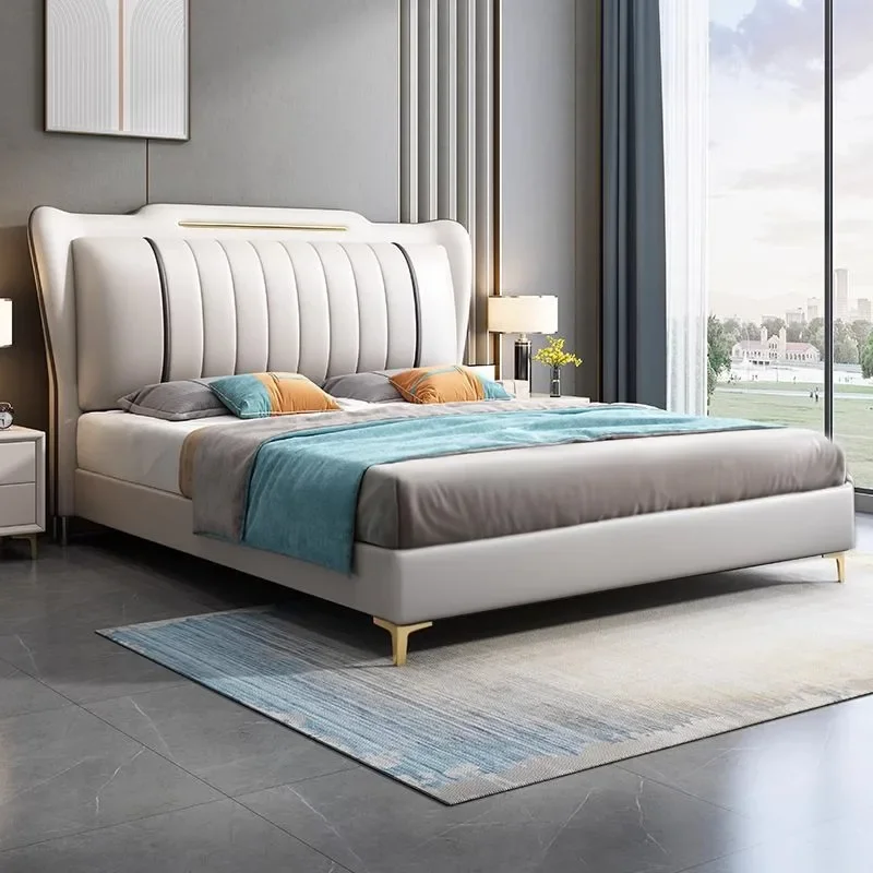 

Bedroom luxury Beds King Size Platform Frame With Storage Beds Divano modern Letto Matrimoniale Salvaspazio Home Decoration