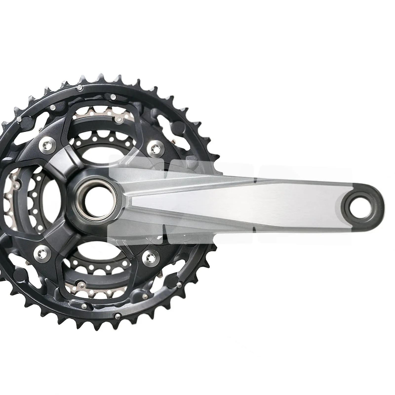 

2 Sheets Crank Arm Protector Transparent Bike Chainring Guard Easy Installation Fits Road Mountain Bikes Crankset Protective