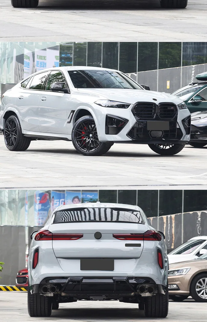 Geeignet für BMW X6 Old And New Surround G06 Early Change 23X6MF96 Front- und Rear Bar-Scheinwerfer-Surround-Kit