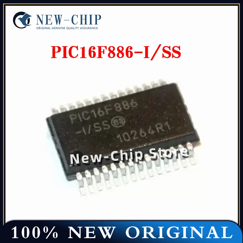 

5PCS-100PCS/LOT PIC16F886-I/SS PIC16F886 16F886 SSOP28 NEW ORIGINAL