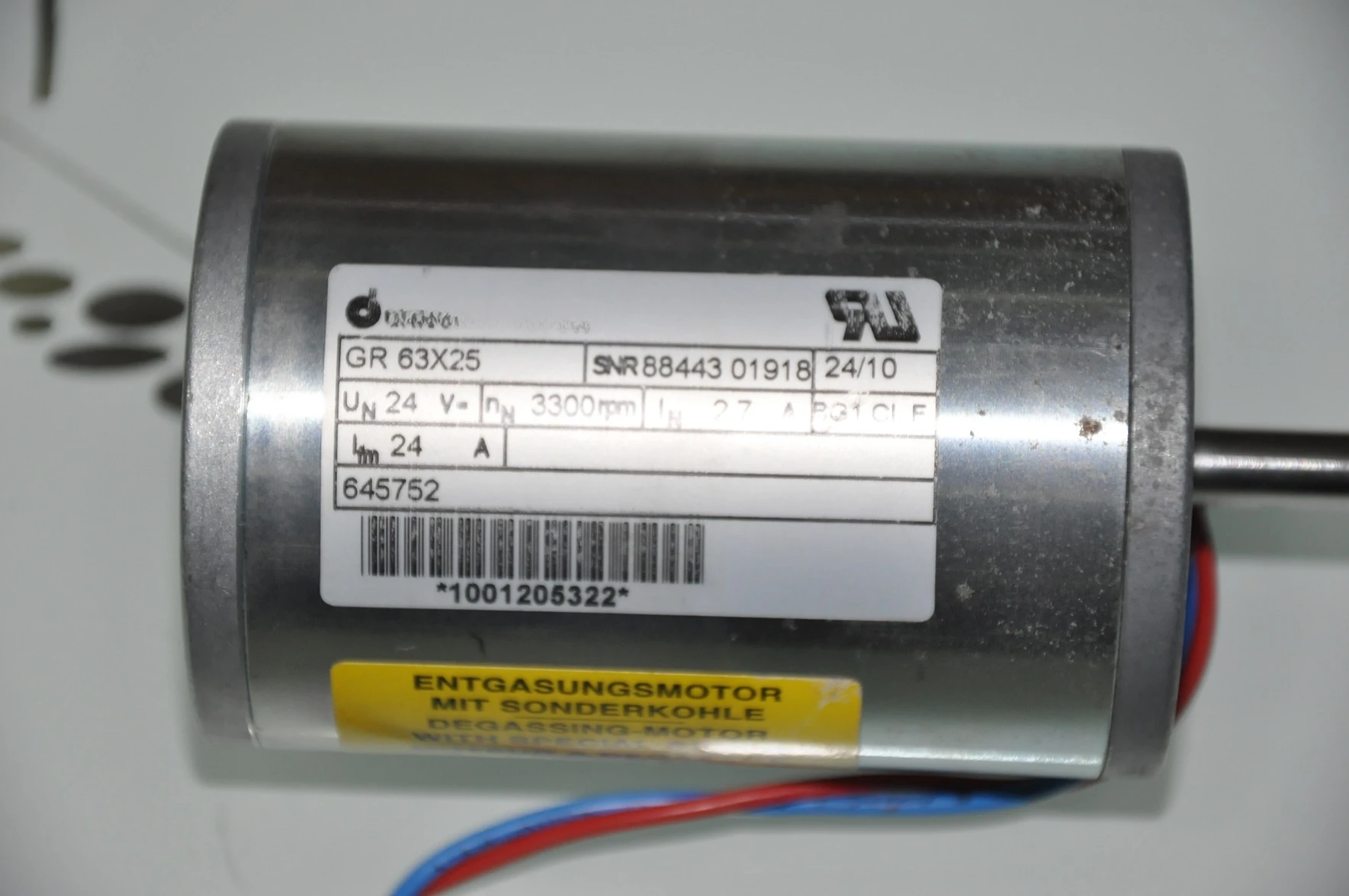 Original motor GR63X25 , Fresenius hemodialysis