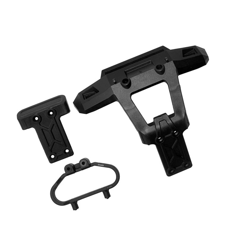 Front Bumper e Bumper Mount Set, Fit para HBX HAIBOXING 901, 901A, 903, 903A, 1/12 RC Car, Atualizações de peças, acessórios sobressalentes