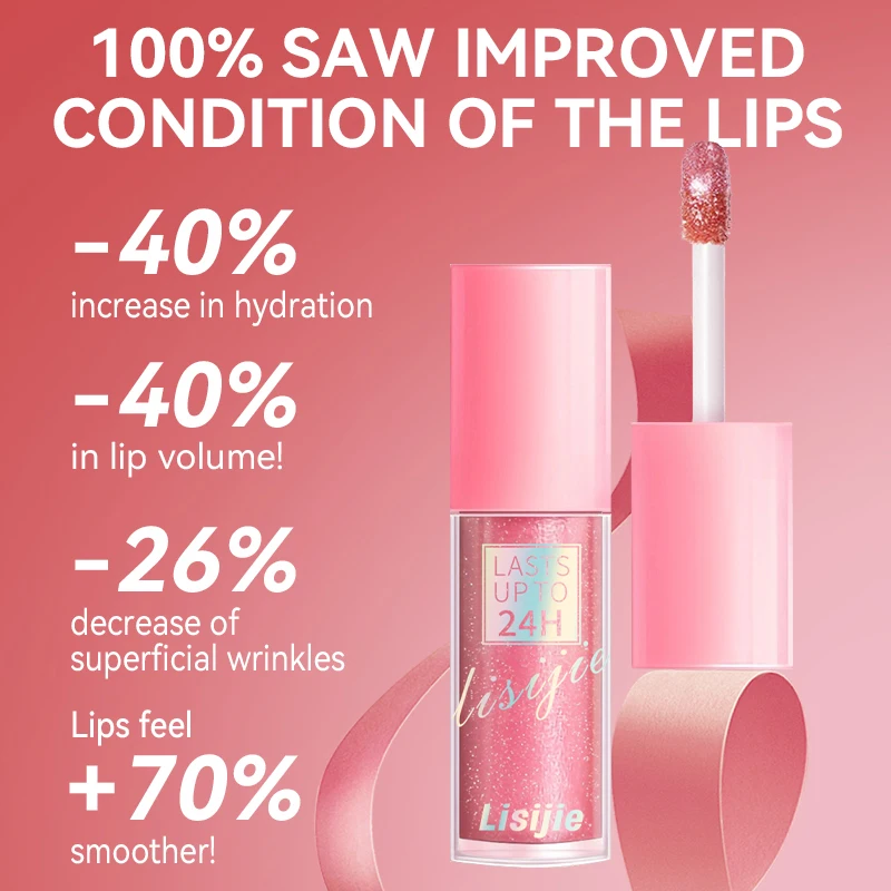 Waterproof Pearlescent Lipgloss Stick Moisturizing Long Lasting Liquid Sexy Sparkling Lip Balm Shimmer Lip Glaze Makeup Cosmetic