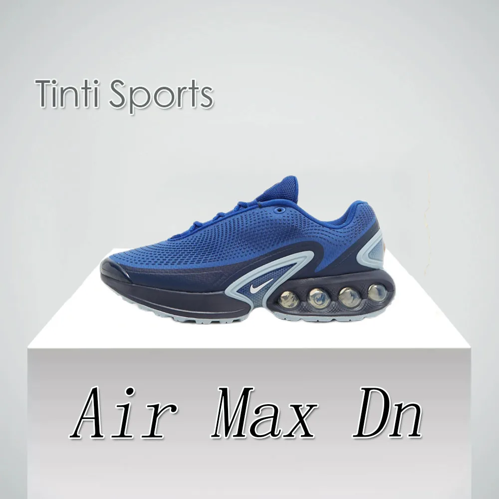 Nike-Air Max Dn Low chaussures pour hommes, baskets d'automne classiques, décontractées, anti-baume et résistance à l'usure, confortables, bleues et cyan, nouvelle collection