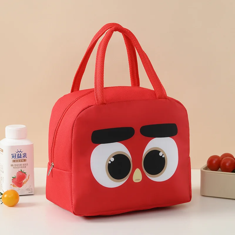 Thickened Cute Bag Oxford Cloth Bag Insulated Bento Portable Cartoon Portable Handbag Lunch Box Pet Ice Preservation Bag