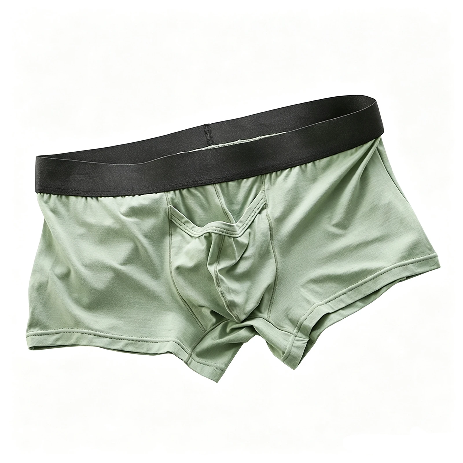Sexy Men's Underwear Elephant Trunks Bamboo Fiber Panties Long Pouch Boxer Shorts Underpants Costume Lingerie