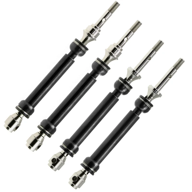 

AS96-4PCS Металлический CVD Регулируемый передний и задний трансмиссионный вал для TRAXXAS Slash HQ727 1/10 RC автомобильные аксессуары Запчасти
