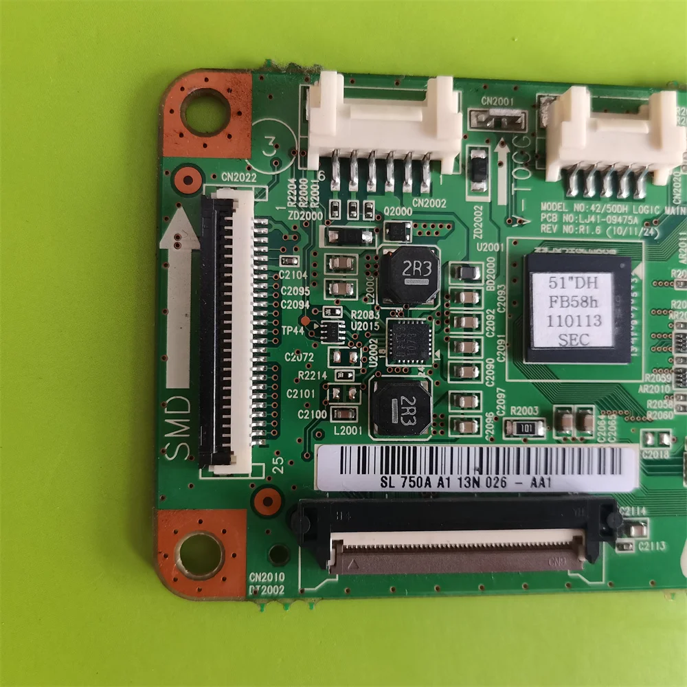 LJ41-09475A 42/50DH LJ92-01793A papan logika T-CON utama logika 01750A cocok untuk Samsung PS51D450 PN43D4 PS43D450 PS43D450A2w