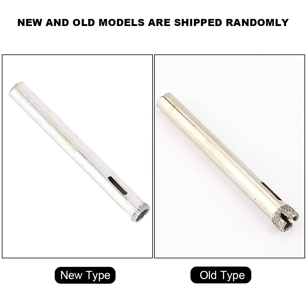 Diamond Grit Diamond Hole Saw Round Shank Electroplated Surface Tile Drill Bit Side Opening Diamond Drill Bit Marble Drilling