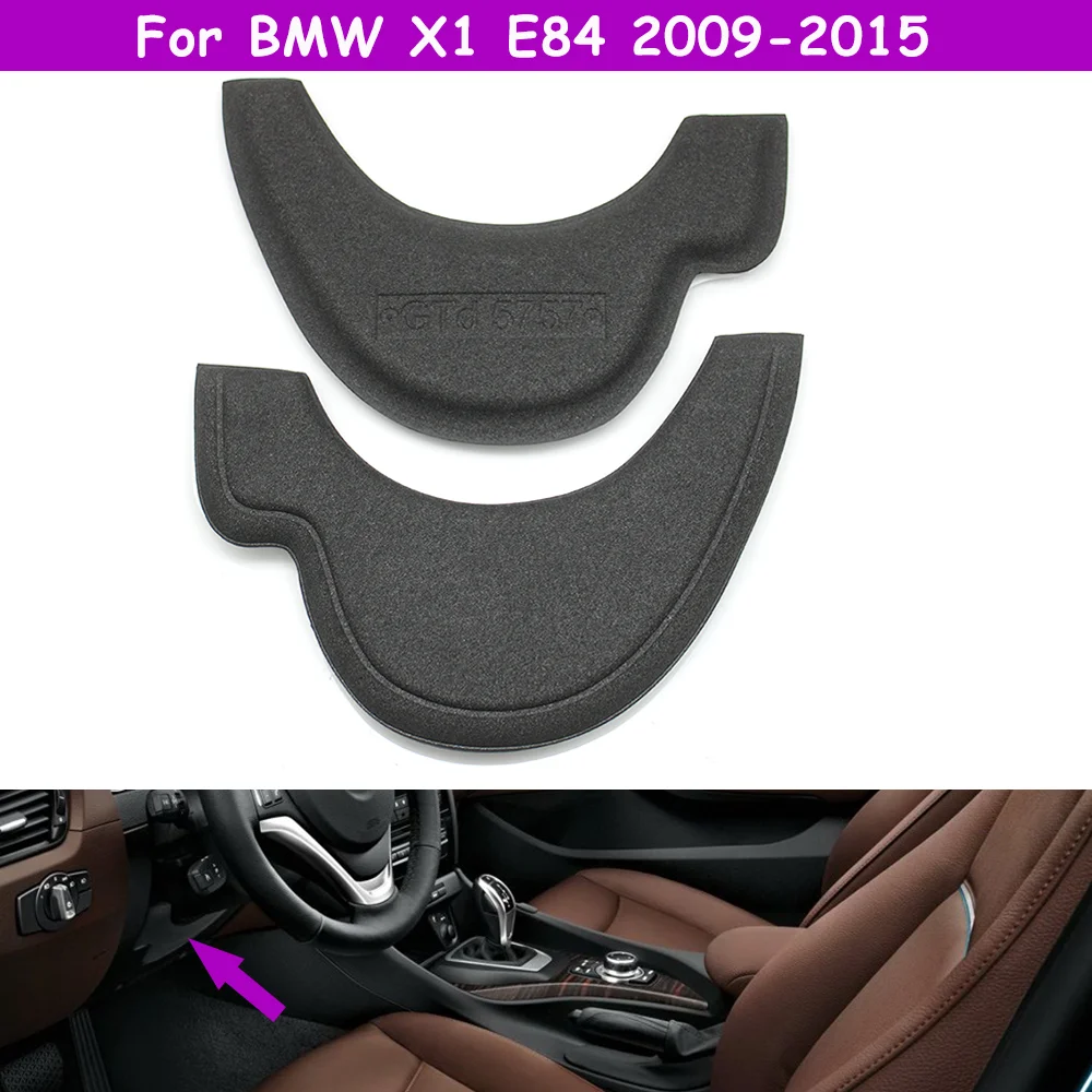E84 LHD RHD Car Front Dashboard Steering Wheel Lower Cover Sponge Backplate Replacement For BMW X1 2009-2015 51452991304