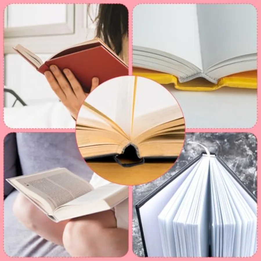 52 قطعة من عصابات ربط الكتب 12 Ih البوليستر عقال للكتب مواد تجليد الكتب مجموعات تجليد الكتب للمبتدئين و