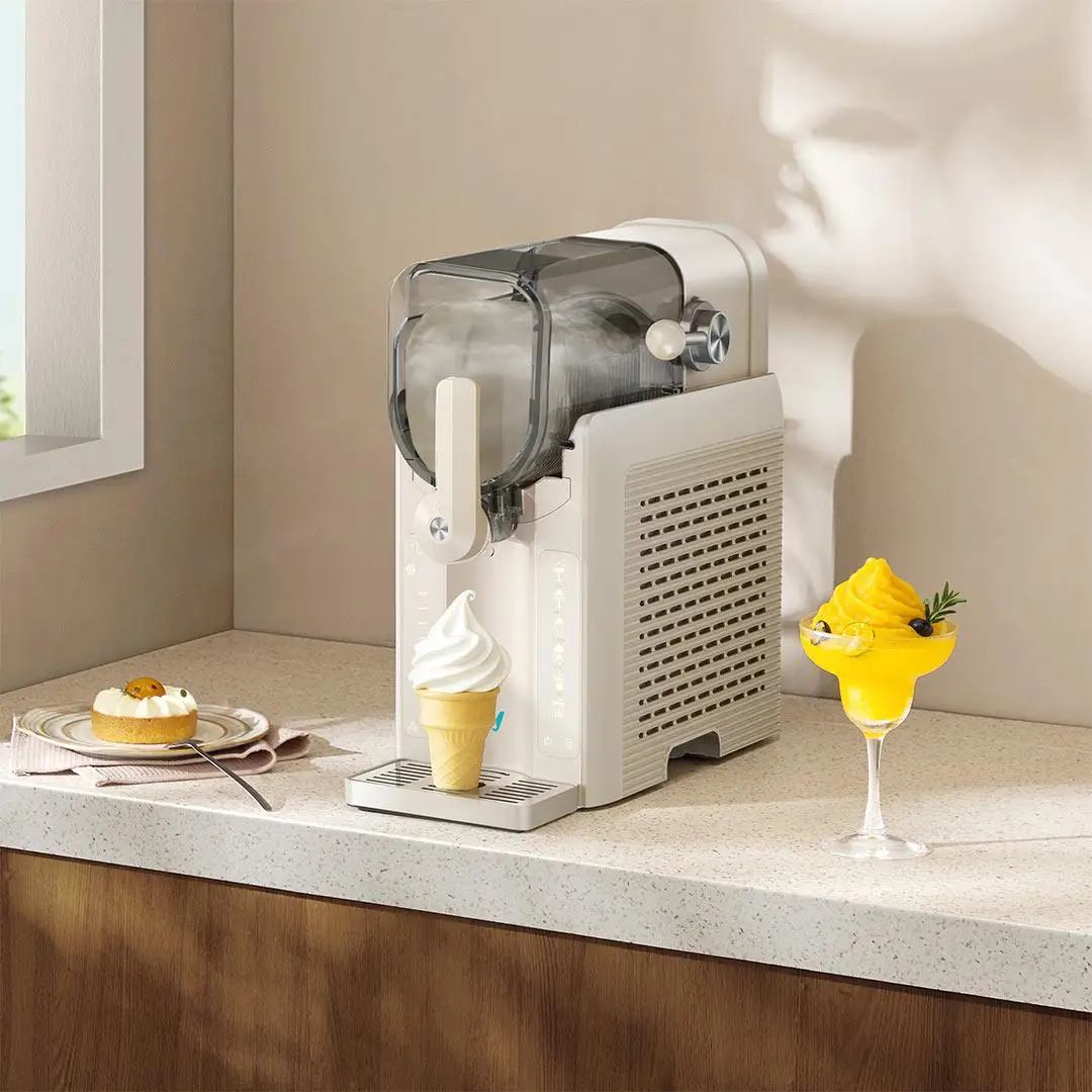 スラッシュマシン小型家庭用スラッシュパピーマシン自動かつ高速氷除去自動洗浄ジュースをスムージーに変えます