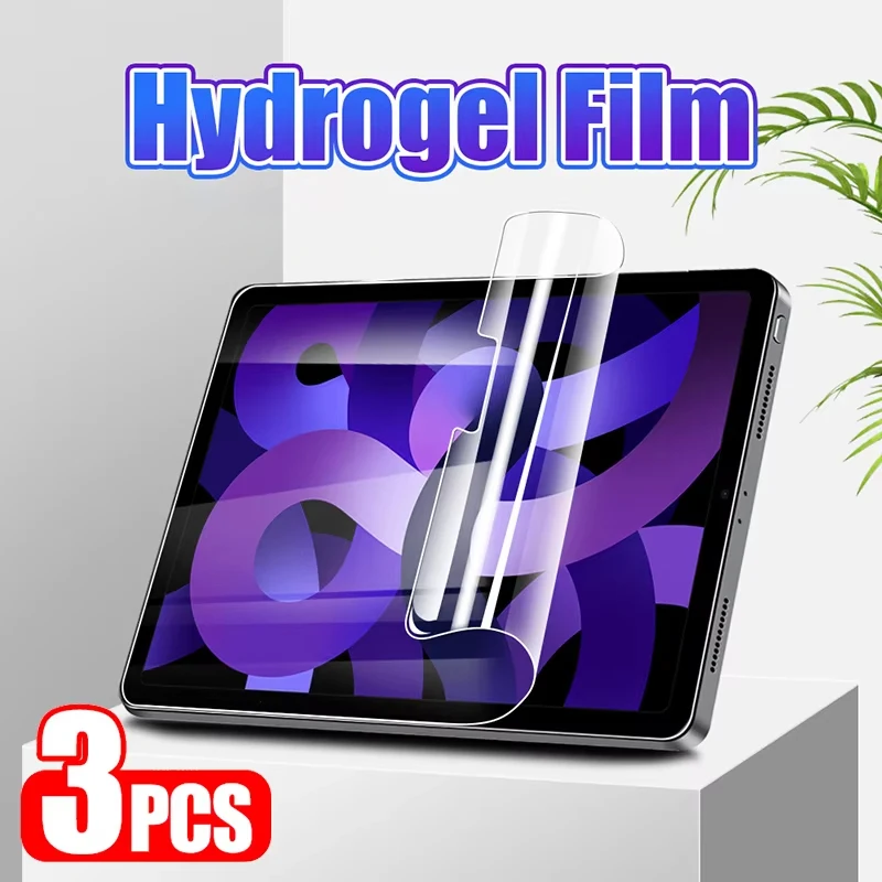 3pcs Clear Hydrogel Film For Xiaomi Redmi Pad Pro 12.1 SE 11 Pad 6 Max 14 Pad10.61 inch MiPad 6S Pro 12.4 5 5Pro 6 6Pro 11 6Max