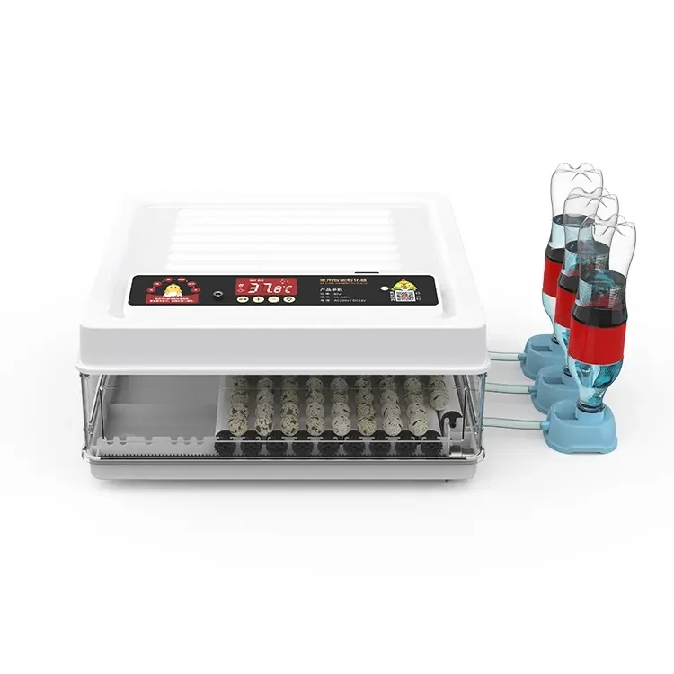 Fully Automatic 130 Capacity Egg Incubators Poultry Chicken Duck Quail Incubator Machine Small Egg Incubators view 3