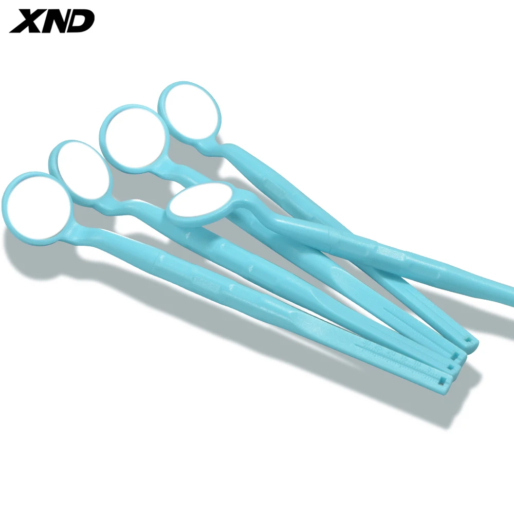XND 5pcs/Box Dental double sided High-Definition Anti-fog Oral Mirror Nano-hardened Coating Anti-scratch And Autoclavable