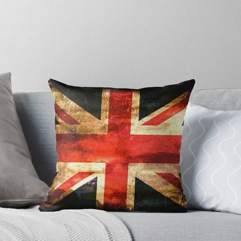 

British UK Flag Grunge Vintage Throw Pillow Christmas s Covers Pillow Case Christmas Decorative Cushion pillow