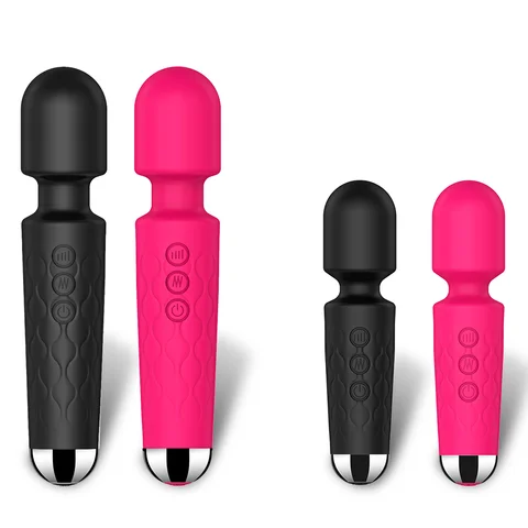 CANTOBE Huge Head Vibrator for Female Masturbation Orgasm, AV Magic Wand Massager Nipple Clitoris Stimulator Sex Toys for Woman