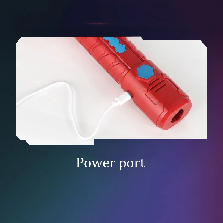 Heißer Verkauf Laser Schwert Wissenschaft Raum Design Sieben-Farbe Lichteffekte Dynamische Soundeffekte Cosplay Rollenspiel Geburtstag für Kinder