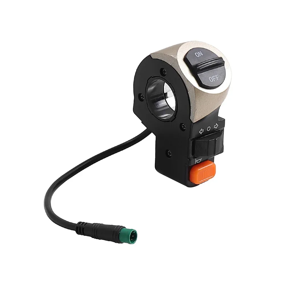 3in1 Light Horn Turn Switch Button for Kugoo M4 Pro Electric Scooter Accessories Head Light Turn Signal Light Switch Replacement