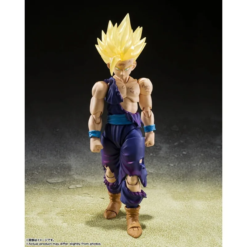 In Stock Bandai Dragon Ball Z S.H.Figuarts Super Saiyan 2 Son Gohan Son Goku Exclusive Edition Anime Figure Action Model Toys