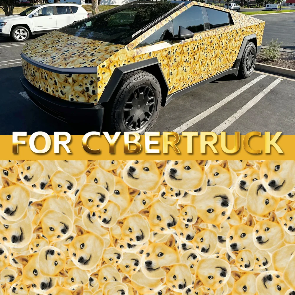 

For Tesla Cybertruck 2024 Matte PPF Car Paint Protection Film Clear Bra Decal Anti-Scratch TPU Invisible Body Sticker Accessorie