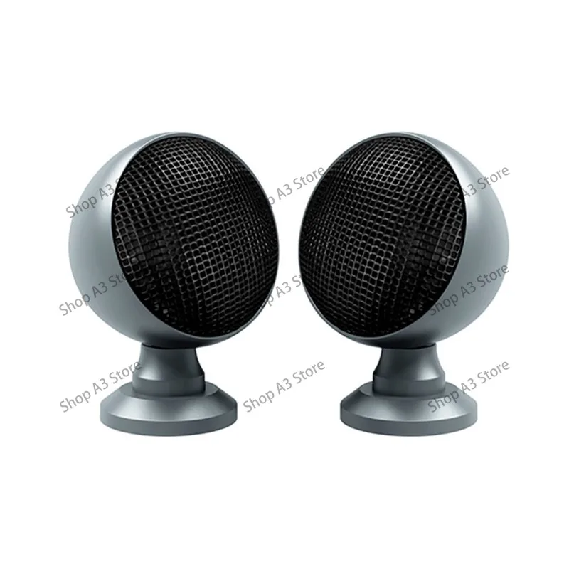 Car Audio, Aluminum Alloy Tweeter, Speaker, External Modification, Lossless Metal , Universal Free Inversion