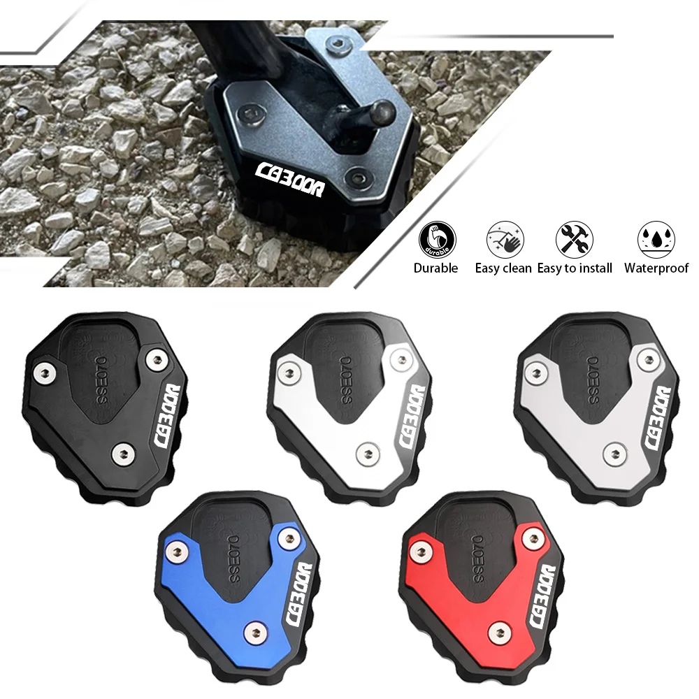 For HONDA CB300R CB300 R Kickstand Enlarger Support Extension Side Stand Enlarge Plate CB 300R CB 300 R 2018 2019 2020