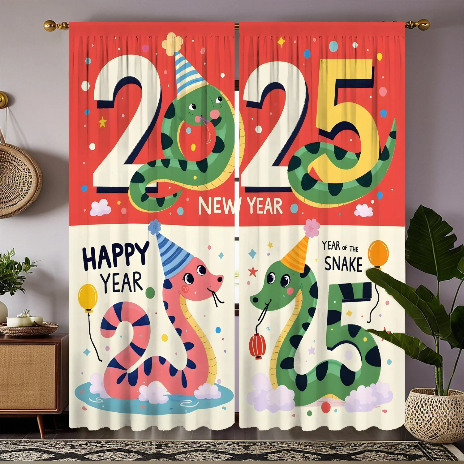 Home Office Rate 2025 - 2pcs Glam Style 2025 Chinese New
