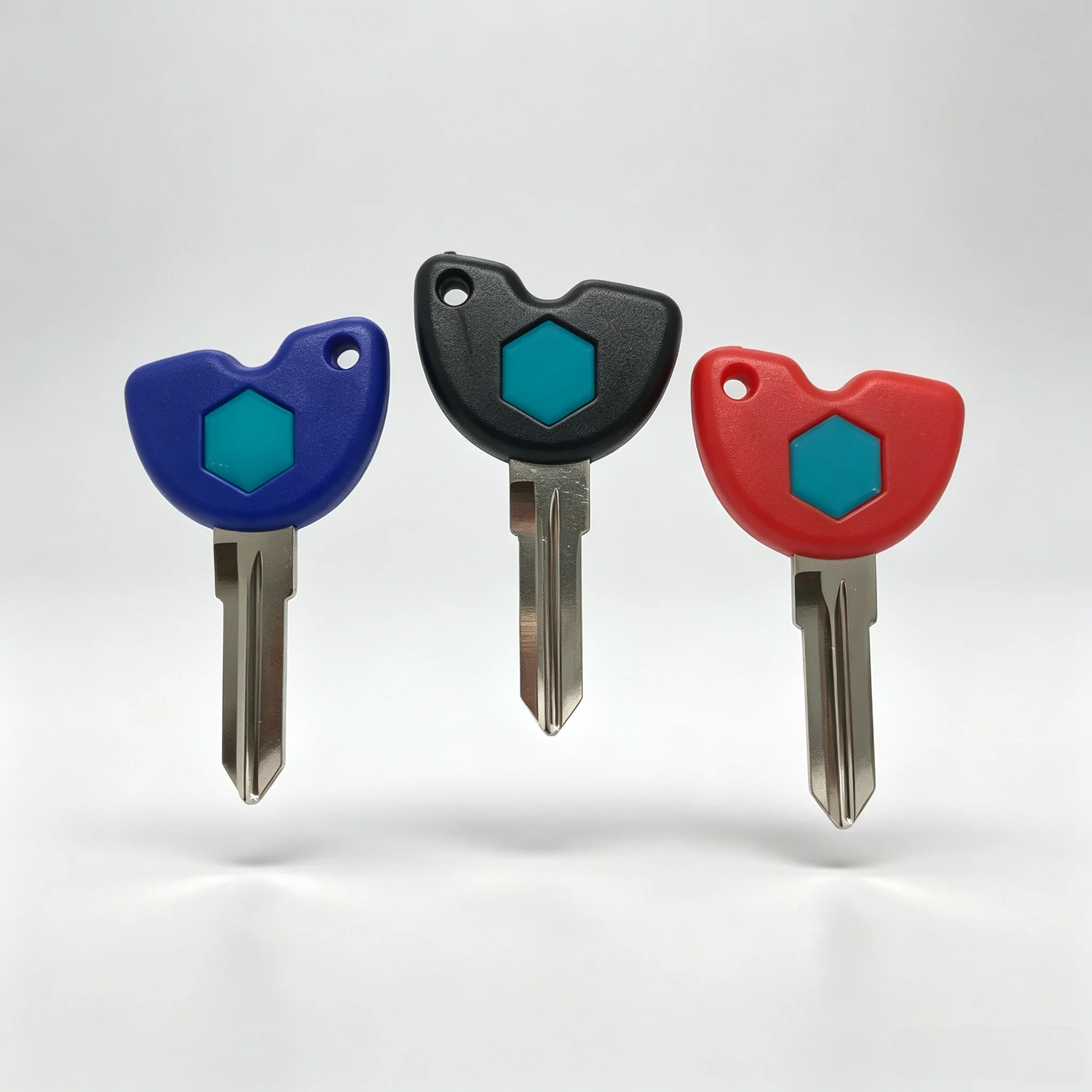 1Pcs/3Pcs New Detachable Chip Motorcycle Replacement Key For Piaggio Medley Rsmax250ie Vespa GTS GTV 125 200 250 300