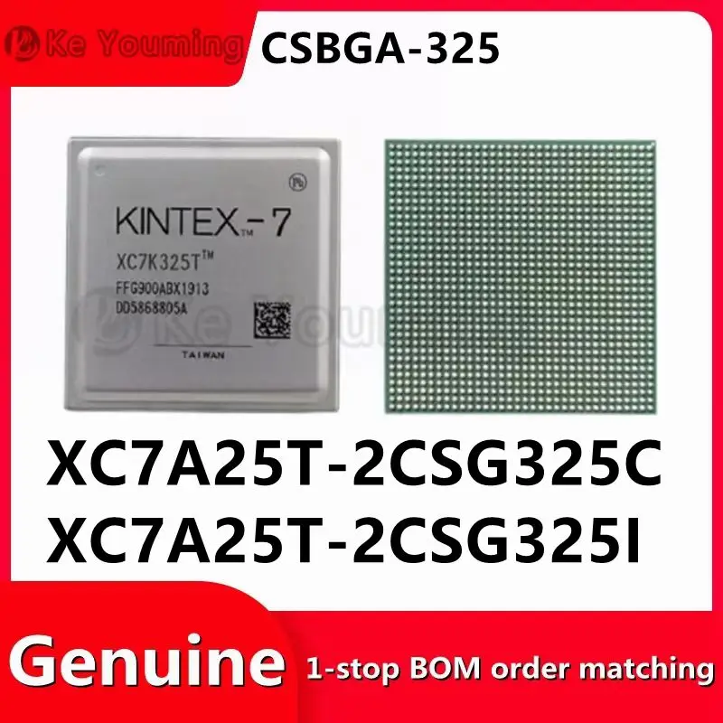 Integrated Circuit IC Embedded System-on-Chip, XC7A25T-2CSG325C, XC7A25T-2CSG325I, CSBGA-325, IC