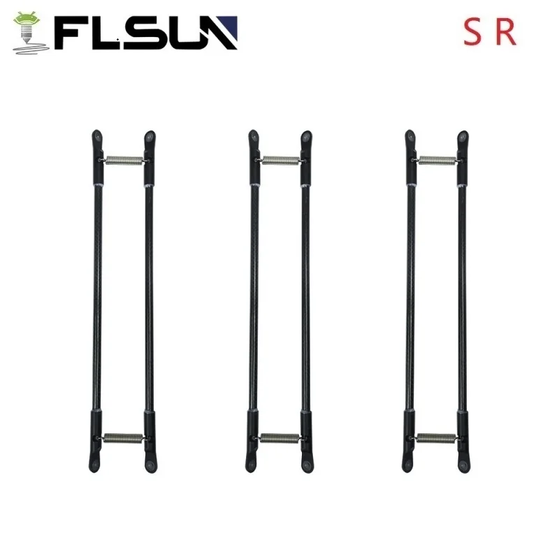 Updated FLSUN Super Racer Parallel Arm 3d Printer Accessories SR Delta 315mm Fiber Carbon Push Rod Wholesale