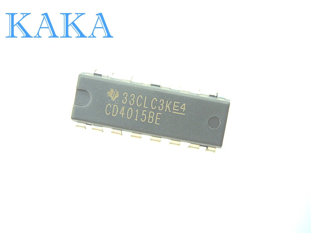 CD4015BE DIP, 10 piezas, nuevo y Original