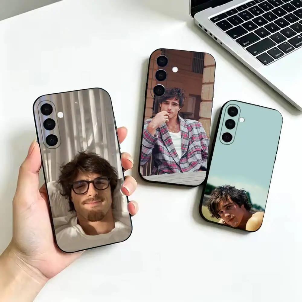 J-Jacob Elordi Saltburn Shockproof Black Case, Compatible with Samsung Galaxy A02S,A12-A52,A21S,A31,A41,A51,A71-A73,A30S
