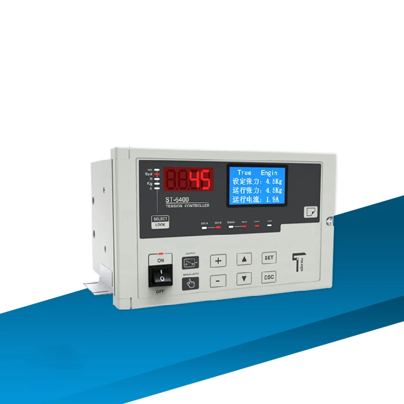 

ST-6400F Полностью автоматический контроллер постоянного напряжения Контроллер магнитного порошка с связью 485 может быть подключена к ПЛК