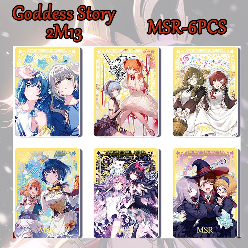 Goddess Story Yusen Chapter 2M13 UR SSR karta Asuka Langley Soryu Black Magician Girl Nakano Ituki kolekcja chłopca prezent urodzinowy