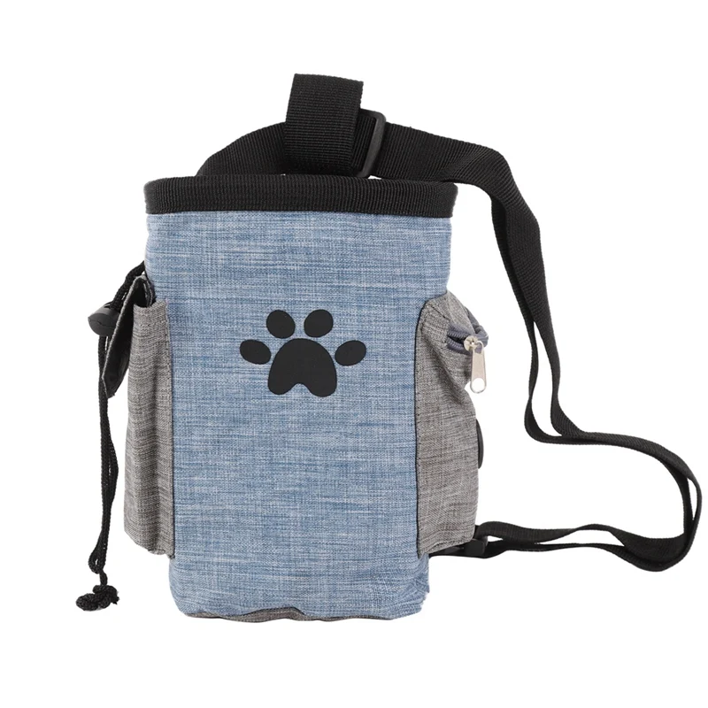 Pet Dog Puppy Training Treat Snack Pouch Pet Feed Pocket Pouch Obedience Agility Training Bag Pocket Snack Reward Waist Bag