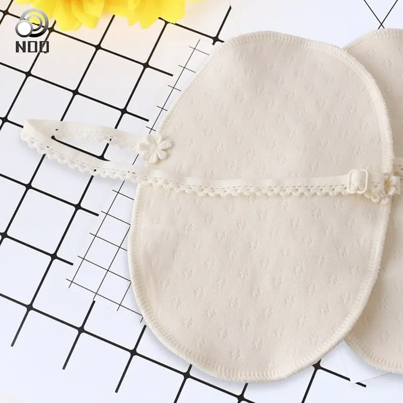 NOQ Professional Underarm Sweat Shield Pad 2 Pcs/set Washable Deodorant Armpit Absorbing Pads For Summer Dresses