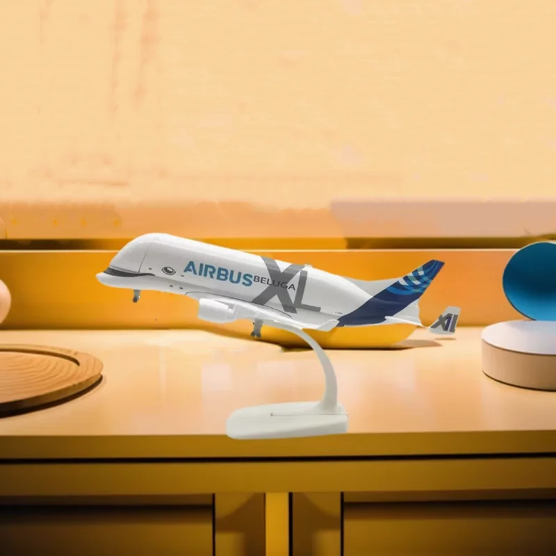 

20cm Alloy Metal Beluga whale Airlines Airbus 330 A330 Airplane Model Airways Plane Model Stand Diecast Aircraft Kids Gift Toys