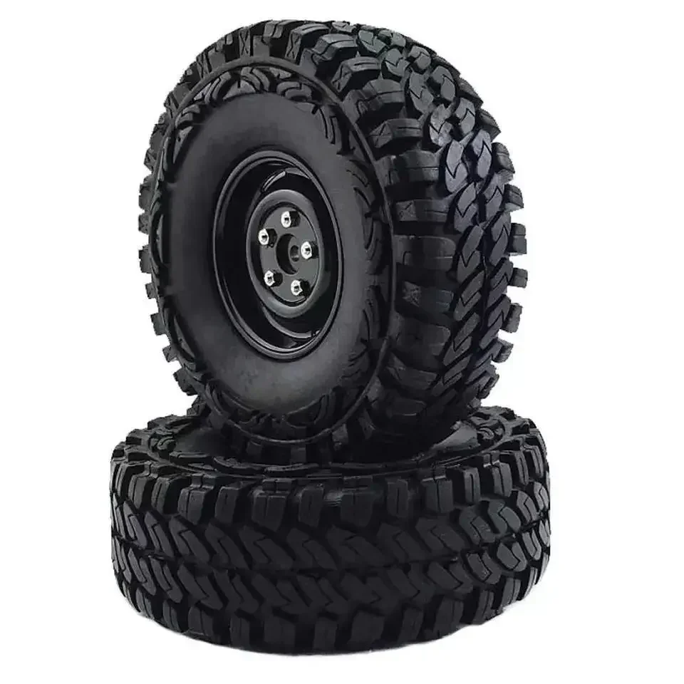 1.9" 1/10 RC Crawler Truck Wheels Tires plastics Wheel Rims & 115MM Tyre Tires For RC Rock Car Accessories