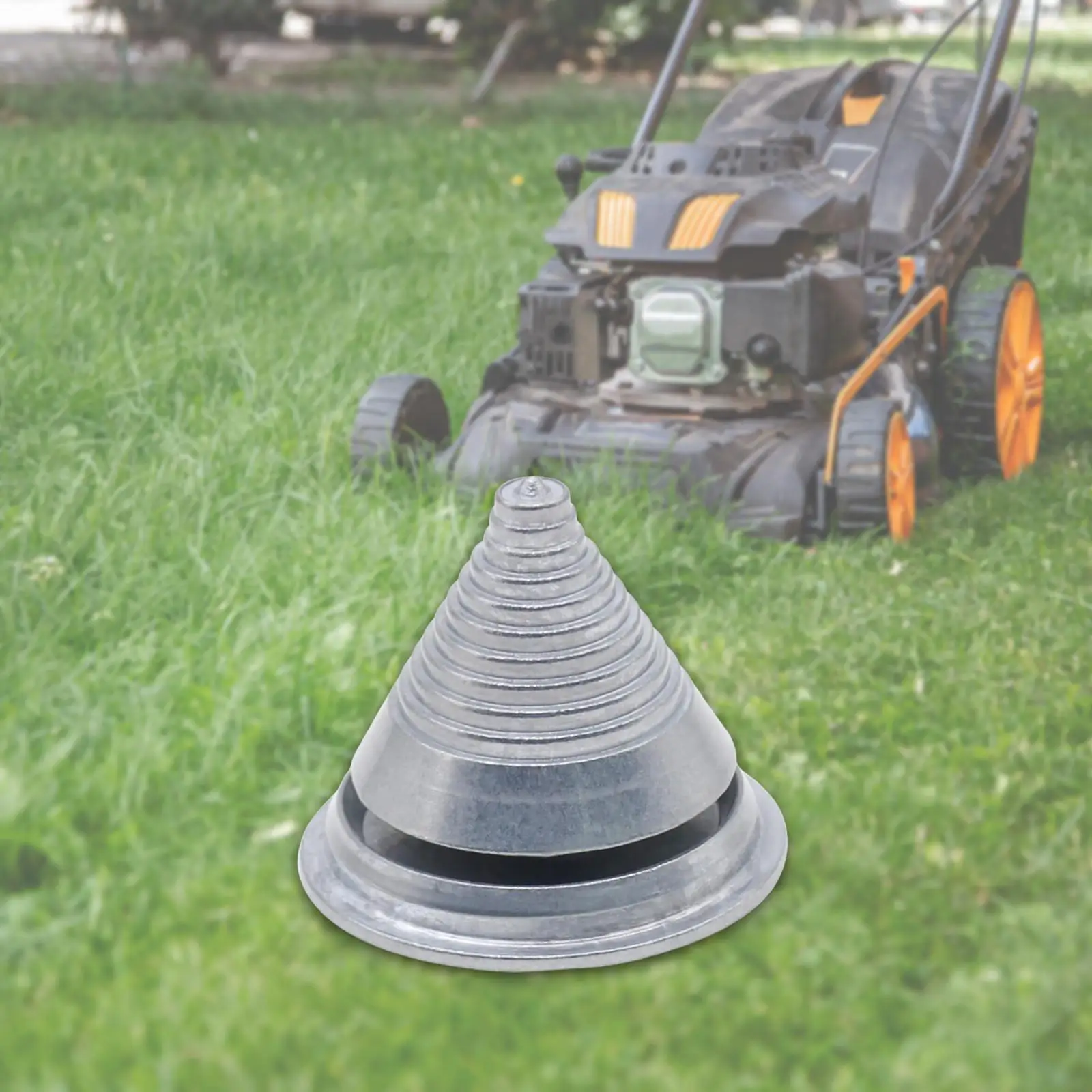 

Lawn Mower Blade Sharpener Balancer Quickly Test The Balance Sharpening Aluminum for Outdoor Courtyard Garden Grass Accessories